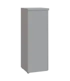 MHN 3 - 4D kancelářská skříň, 1-dveřová, levá, 1120x400x400, šedá